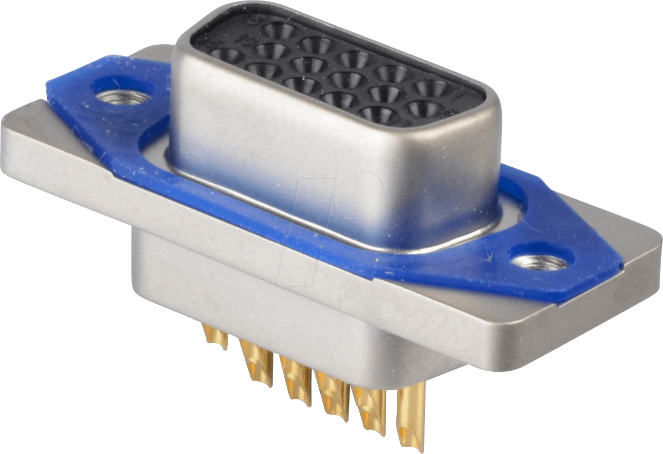 D-SUB BU15 HD LK - SlimCon D-Sub - Buchse, 15-pol, HD, Lötkelch