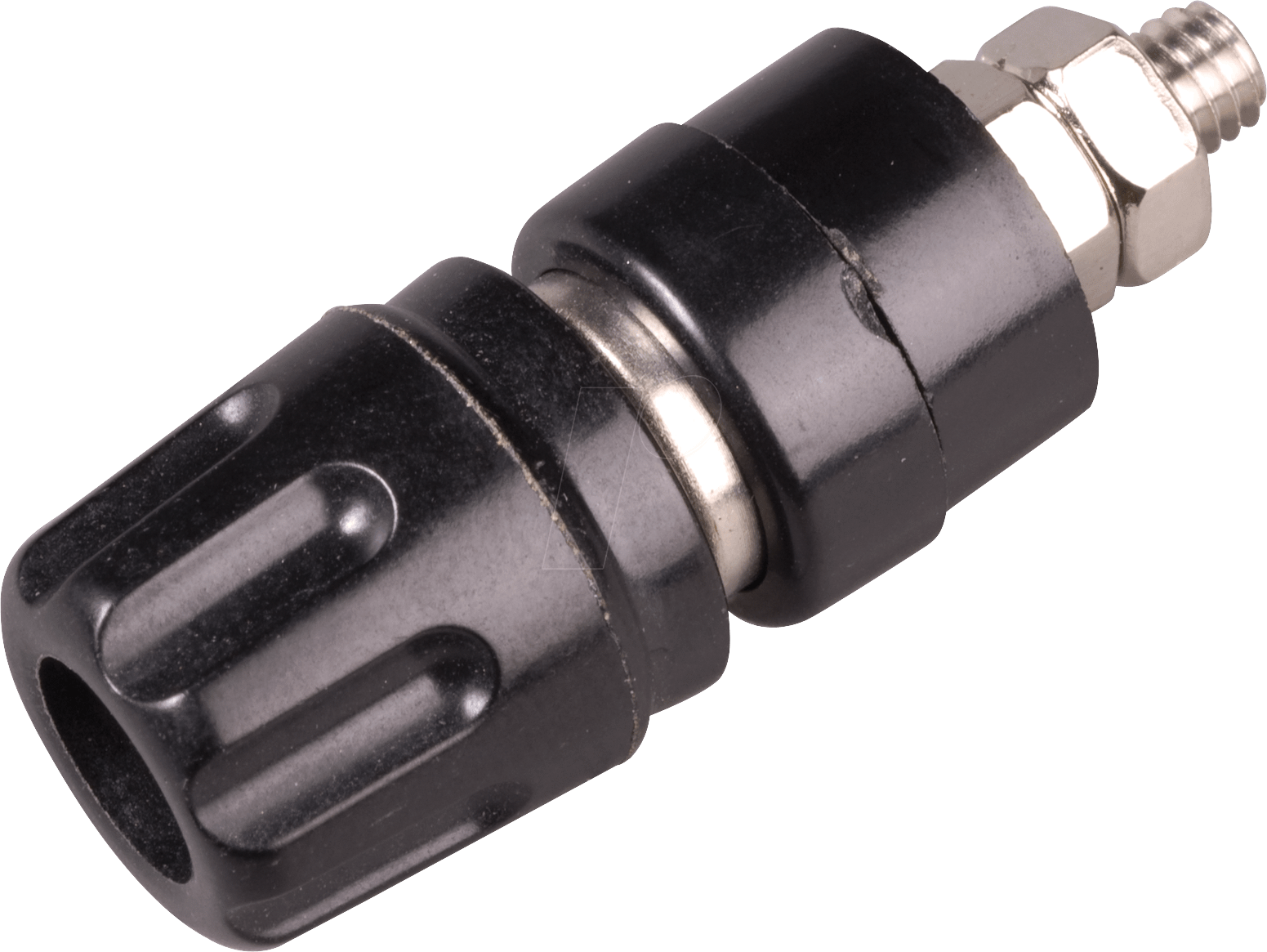 PKI 10A SW - Polklemme, 4 mm, schwarz