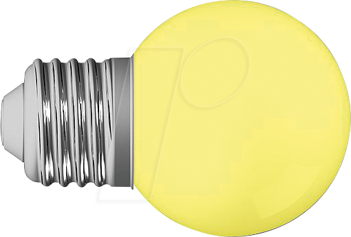 EGB 611583 - LED-Lampe, E27, 1 W, 30 lm, gelb