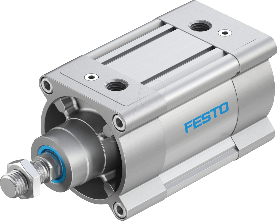FESTO 1384806 - Normzylinder, DSBC, Ø 100 mm, M20x1,5, G1/2, PPVA