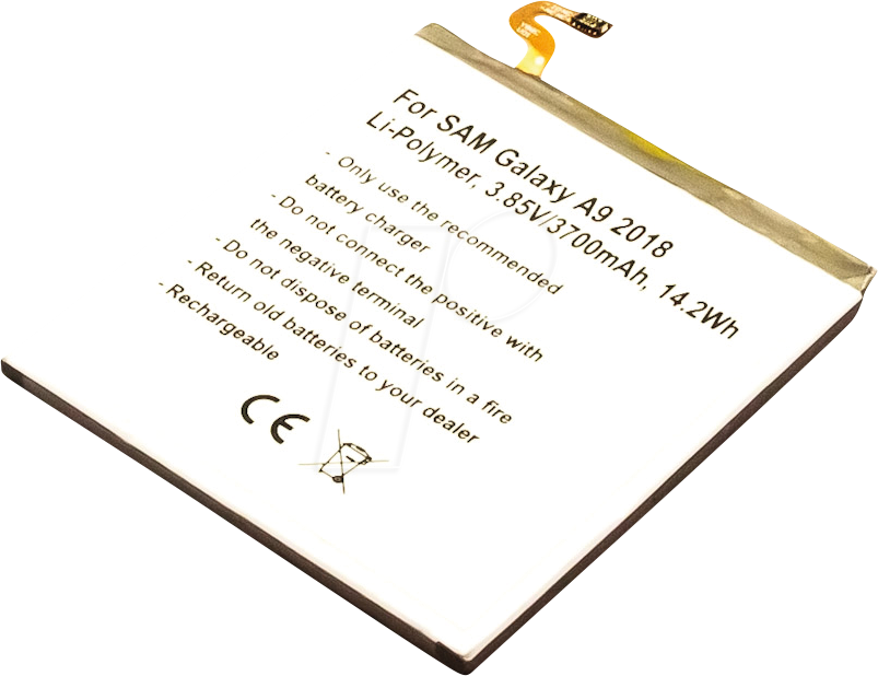 AKKU 13397 - Smartphone-Akku für Samsung-Geräte, Li-Po, 3700 mAh