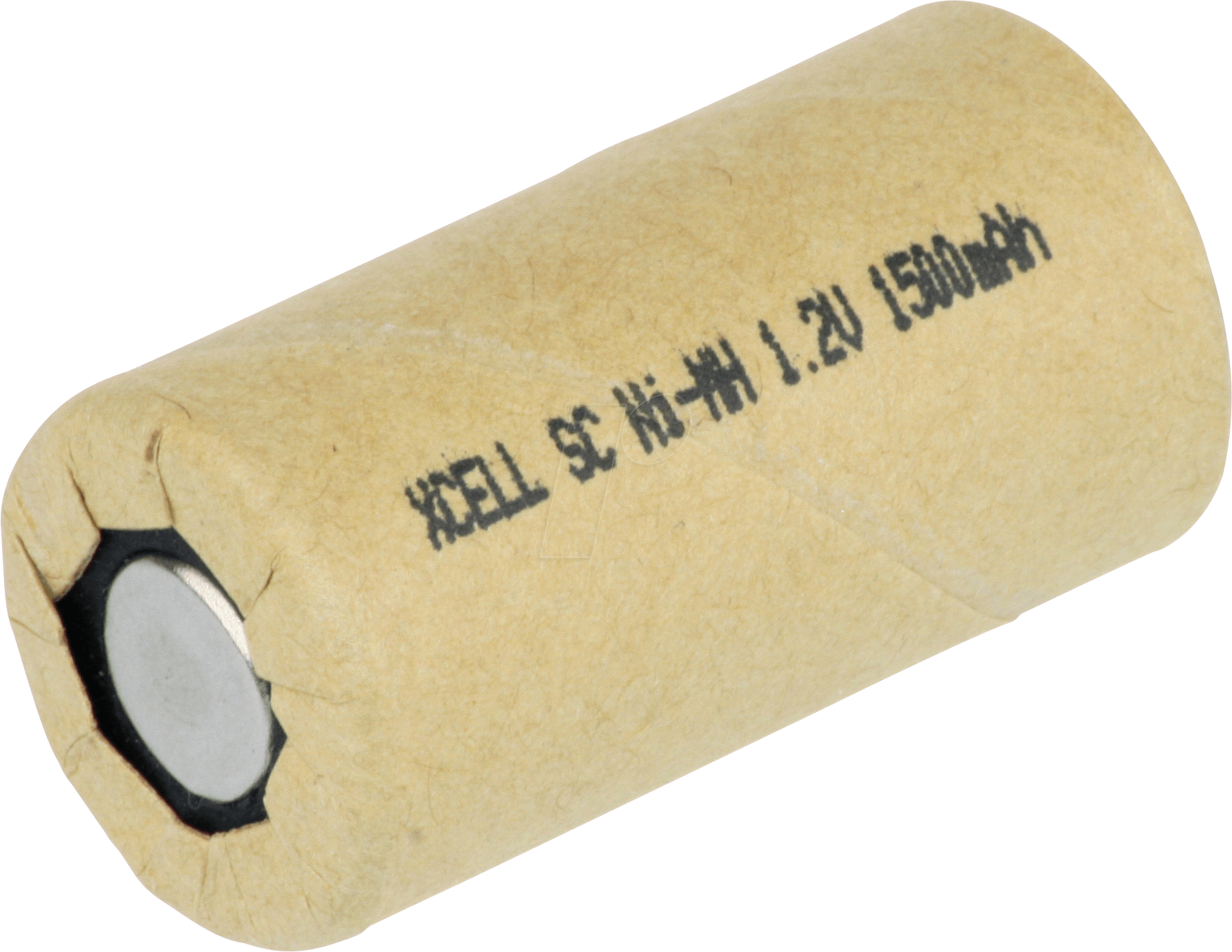 XC 136195 SC P - Industriezelle, NiMh, Sub-C, 1,2 V, 1500 mAh, Flat Top