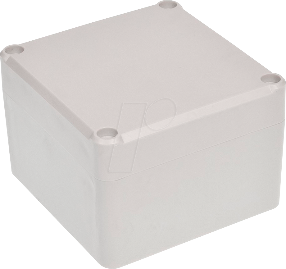 4U63080806017 - Industriegehäuse, 82 x 80 x 55 mm, IP65, lichtgrau