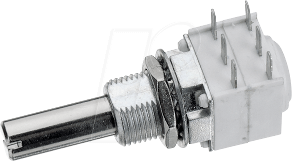 Thumbnail - VIS P11S200103KA - Drehpotentiometer, 10 kOhm, linear, 6 mm