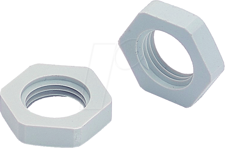 PGGM 11 - Gegenmutter für PGBF 11, grau