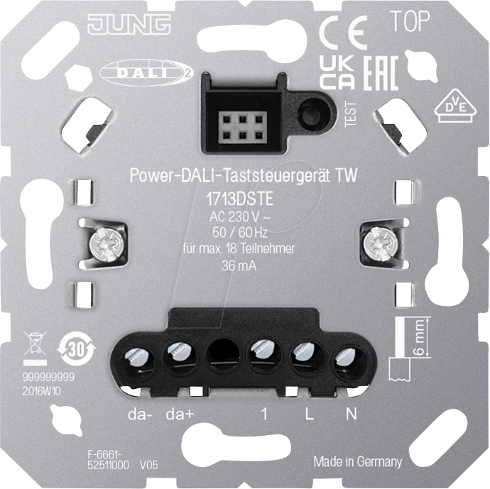 JG 1713DSTE - DALI Taststeuerung