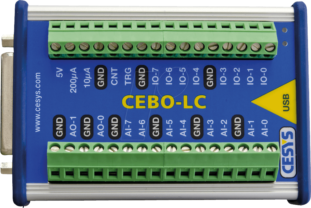 Thumbnail - CEBO LC - USB-Messlabor CEBO LC®, 16-Bit, USB