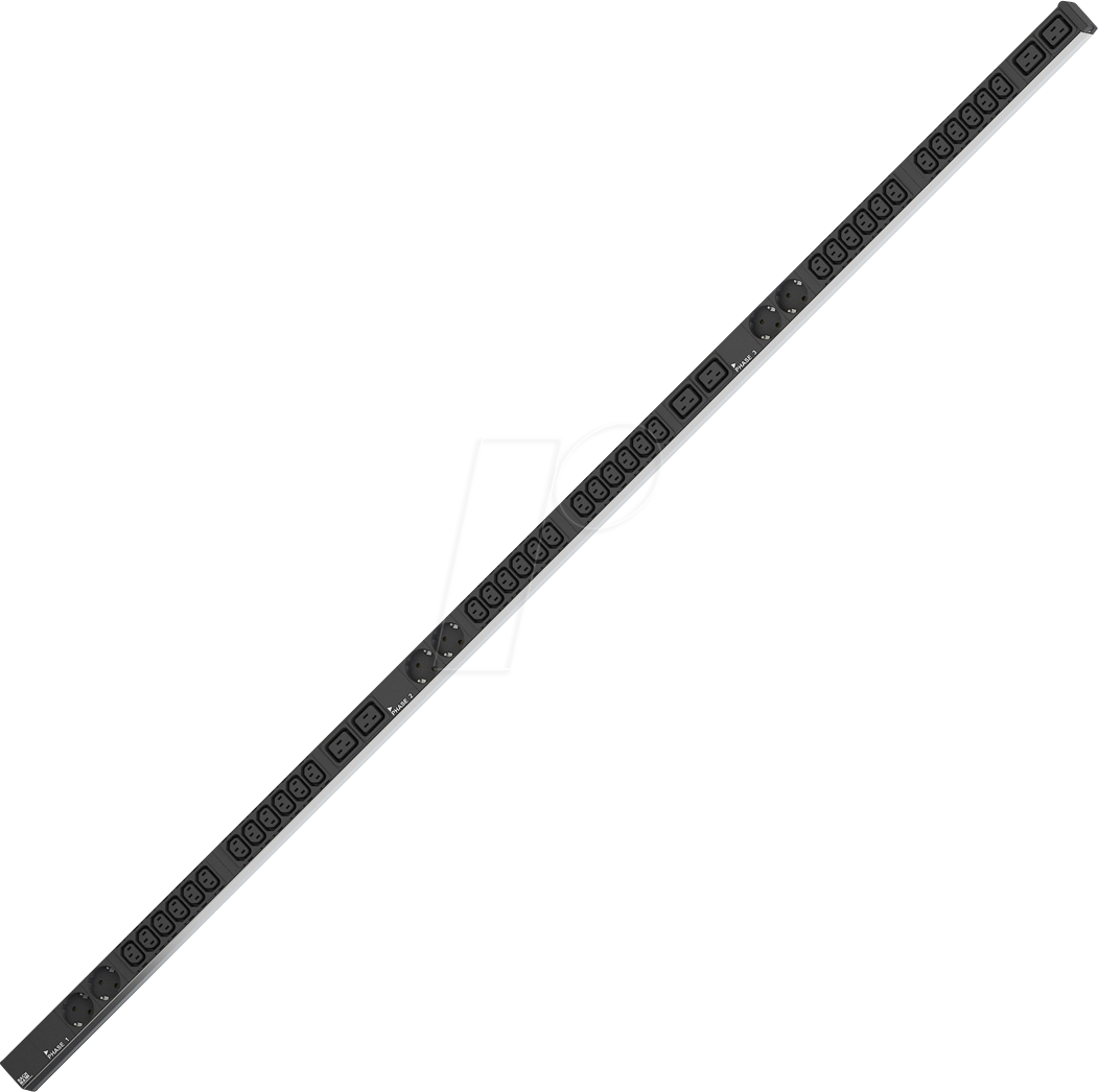 BACH 800.1453 - PDU, 1HE, 36x C13, 6x Schutzkontakt, 6x C19