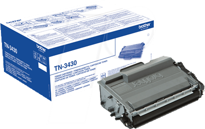 TONER TN 3430 - Toner, Brother, schwarz, TN-3430, original