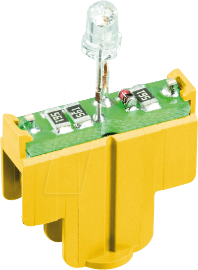 RAFI 39.18.53 - FS - LED-Clip für QC-Serie - LED ge, 12 V DC