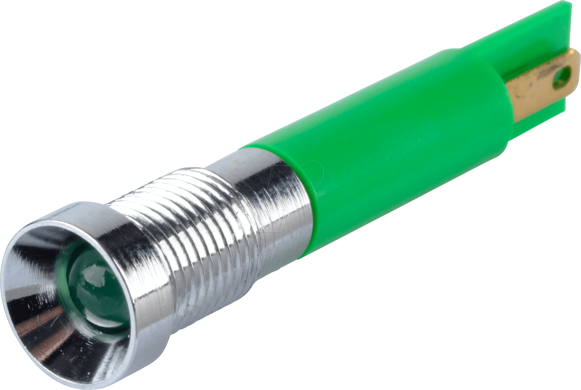 APM Q8R1C G12E - LED-Signalleuchte, grün, 12 V, Ø 8 mm, vertieft, FASTON