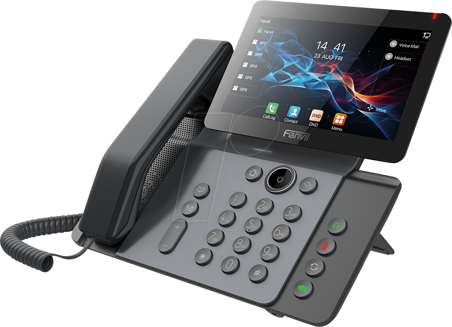 FANVIL V66 - IP-Telefon, PoE, 20 SIP-Lines, schnurgebunden