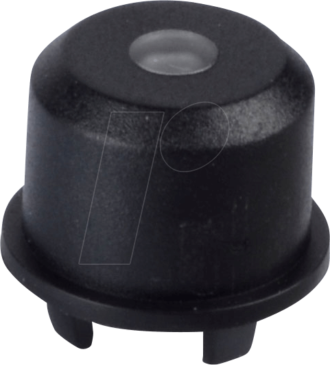 KAPPE 1ES TRSW - Kappe Multimec 5, Ø9,6mm, sw, Linse trans.