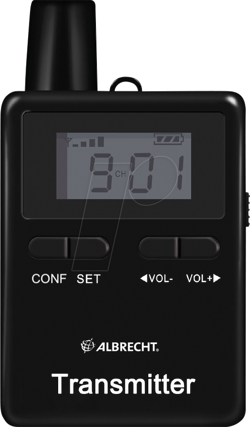 ALBRECHT ATR4006 - Funkgerät, Tour Guide, Sender/Empfänger, 60er Kofferset