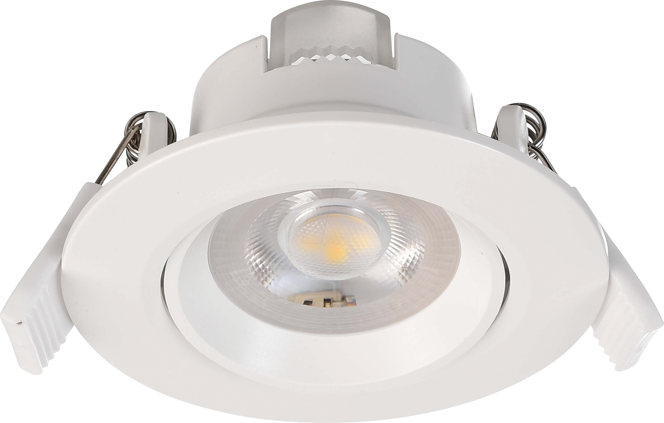 DEKO 565339 - Deckeneinbauleuchte SMD-68-230V, DIM, 4000K, 550 lm, rund, weiß,