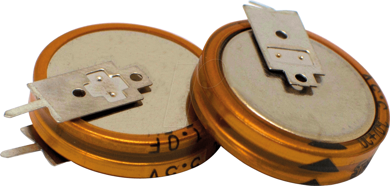 KO DCS5R5334VF - SuperCap Kondensator, 0,33 F, 5,5 V, 11,5x12,5 mm, RM 5,0