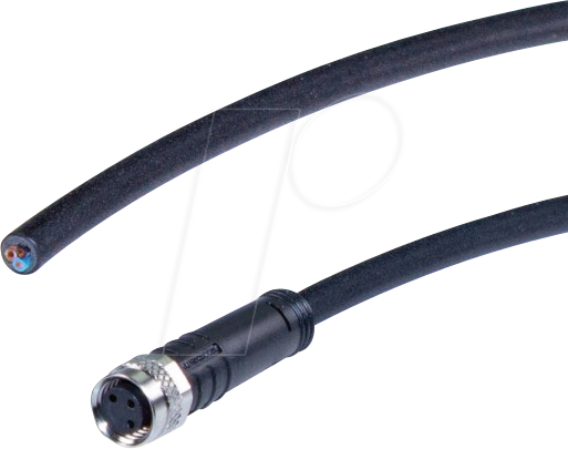 L2W 200100-22 - Sensor Kabel, 10 m, 3-Polig, offen/M8 Buchse, für 24V