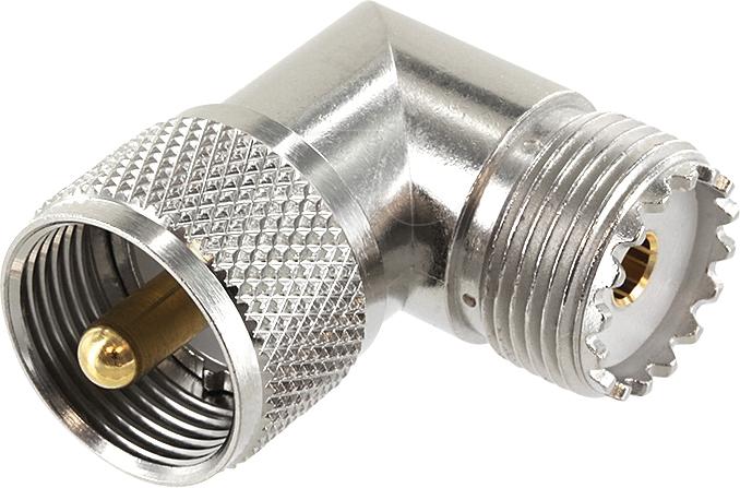 TG 100024350 - UHF-Winkelverbinder Stecker / Buchse