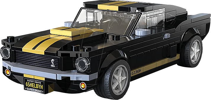 CADA 402883 - CaDA Shelby GT 350 H 1:24 schwarz Bricks