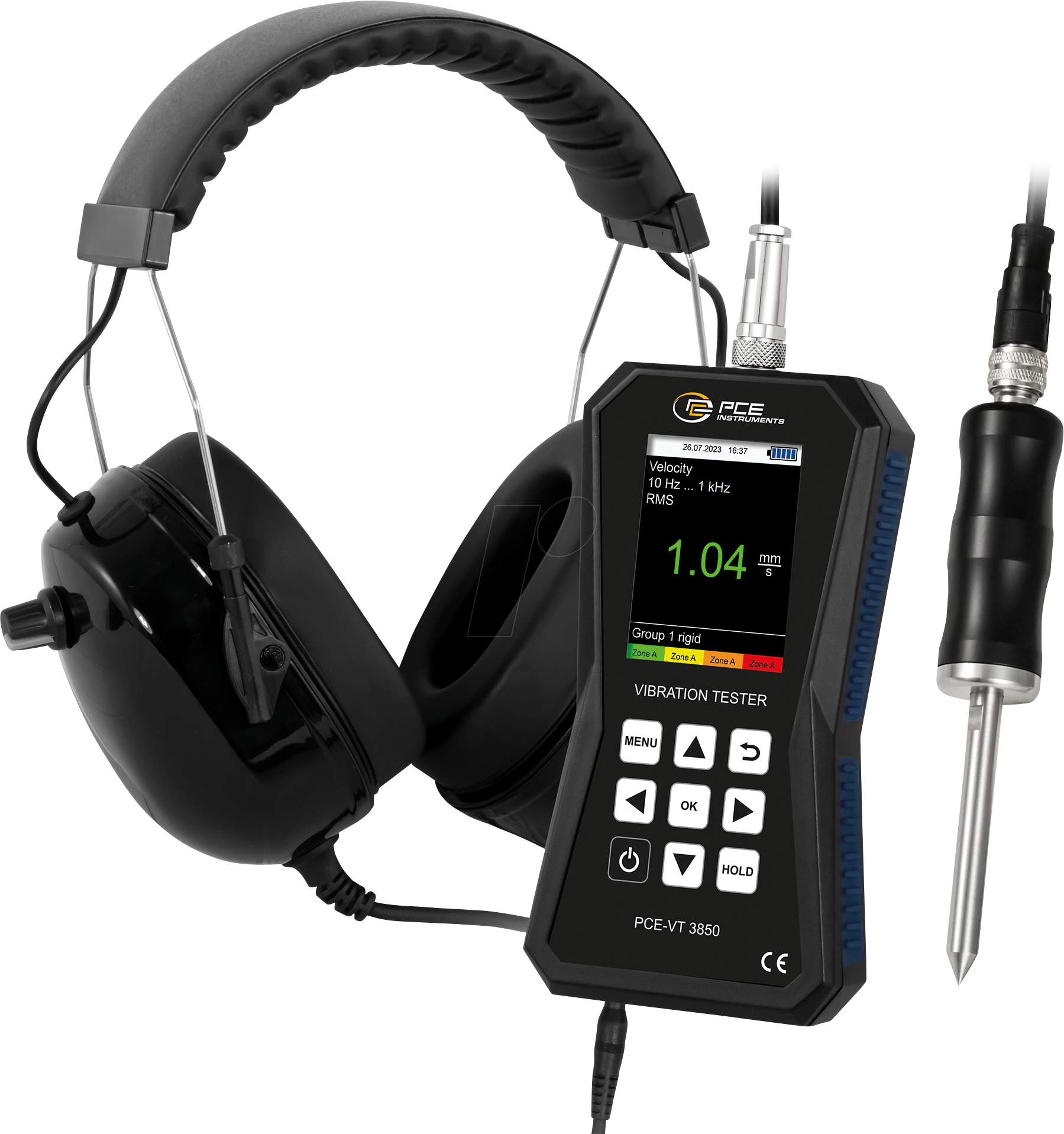 PCE VT 3850S - Vibrationsmesser PCE-VT 3850S