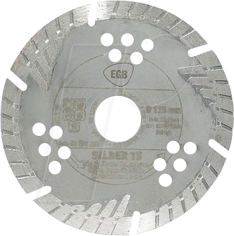 EGB 752630 - Diamant-Trennscheibe 115 mm ''Silber TS''