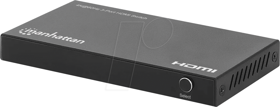 MANHATTAN 208222 - 4K 60Hz 3 Port HDMI-Switch