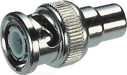 K 402 - BNC-Adapter, BNC-Stecker / Cinch-Buchse