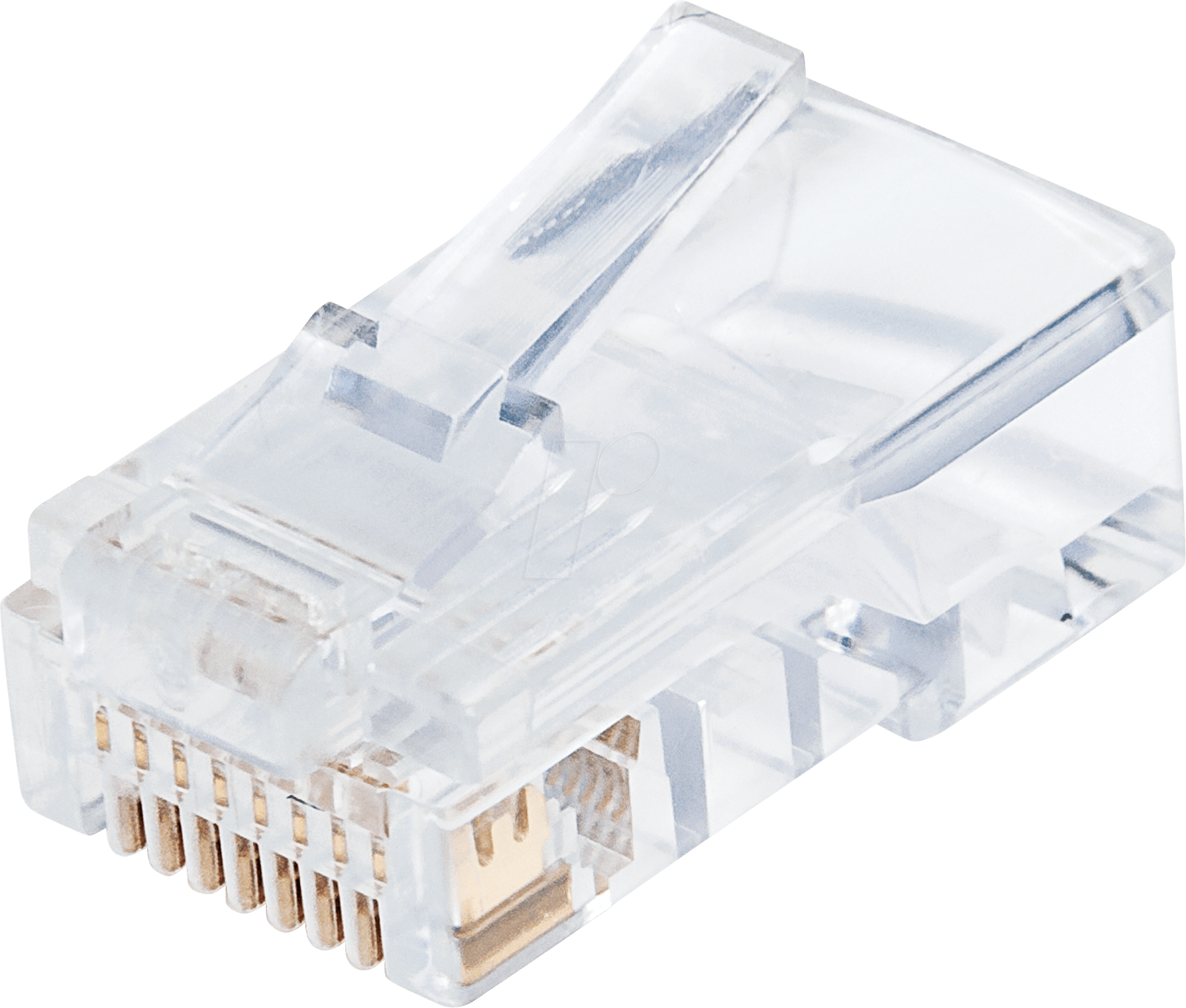INT 790512 - CAT5e Modularstecker Pro Line, 3-Punkt, 100 Stk