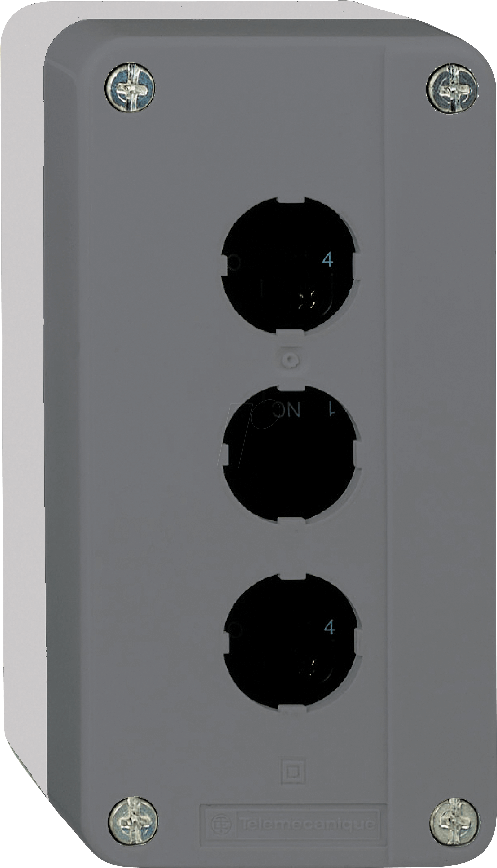 XALD03 - Leergehäuse, 3 Bohrungen, 68 x 136 x 53 mm