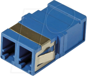 EFB 53515.1 - LWL-Kupplung, LC Duplex, Singlemode, blau