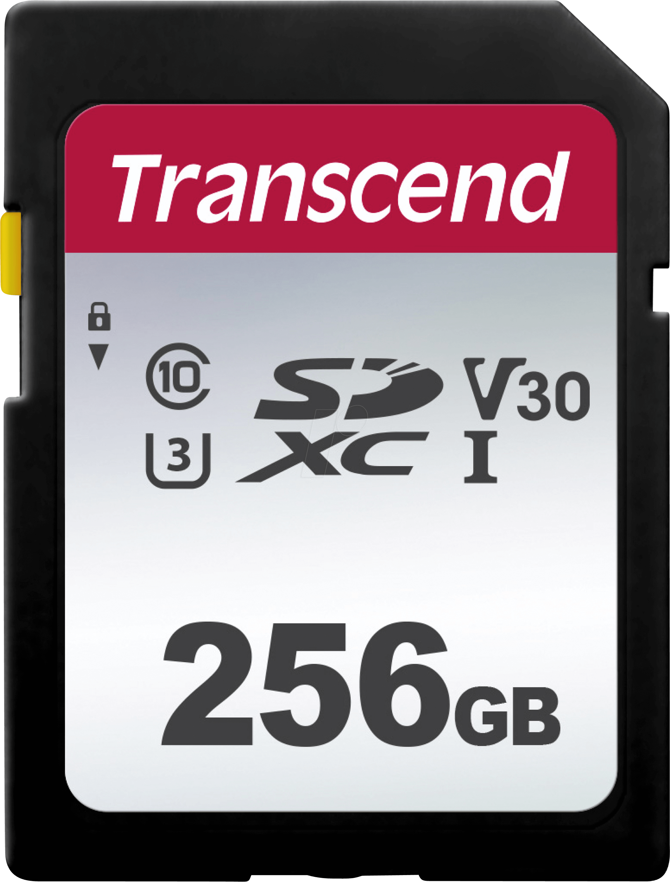 TS256GSDC300S - SDXC-Speicherkarte, 256GB, Class 10 UHS-I U3, V30, 300S