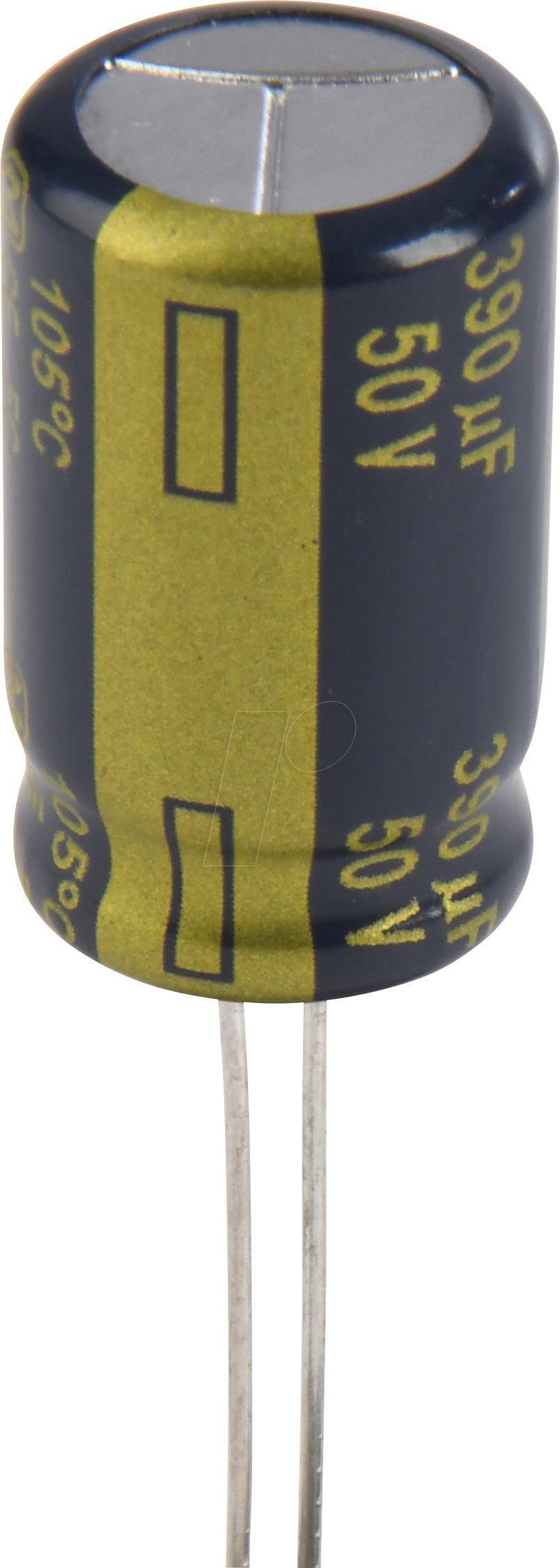 FC-A 390U 50B - Elko radial, 390µF, 50V, 105°C, low ESR, AEC-Q200