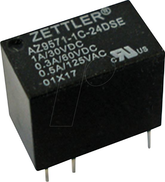 Thumbnail - AZ957-1C-24DE - Signal-Relais, 24 V DC, 1 A, 1 CO