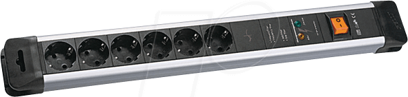 Thumbnail - BACH 330.105 - Steckdosenleiste, CONNECTUS, Typ F - CEE 7/3, 6-fach