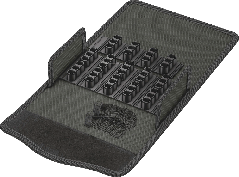 WERA 05136458001 - Textile Box, leer, 140 x 83 x 45 mm