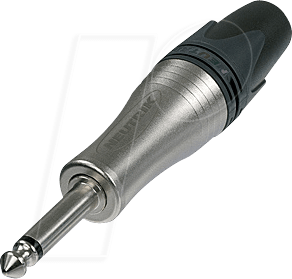 NEUTRIK NP2XL - Klinkenstecker, 6,35 mm, Mono, 2-pol