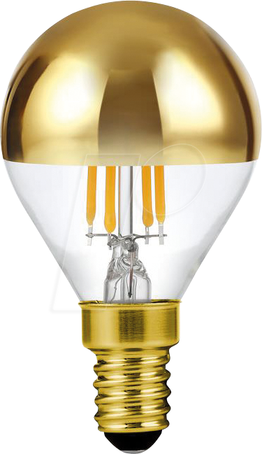 SCHI LX023871312 - LED-Lampe E14, 4 W, 250 lm, 2500 K, Filament, dimmbar