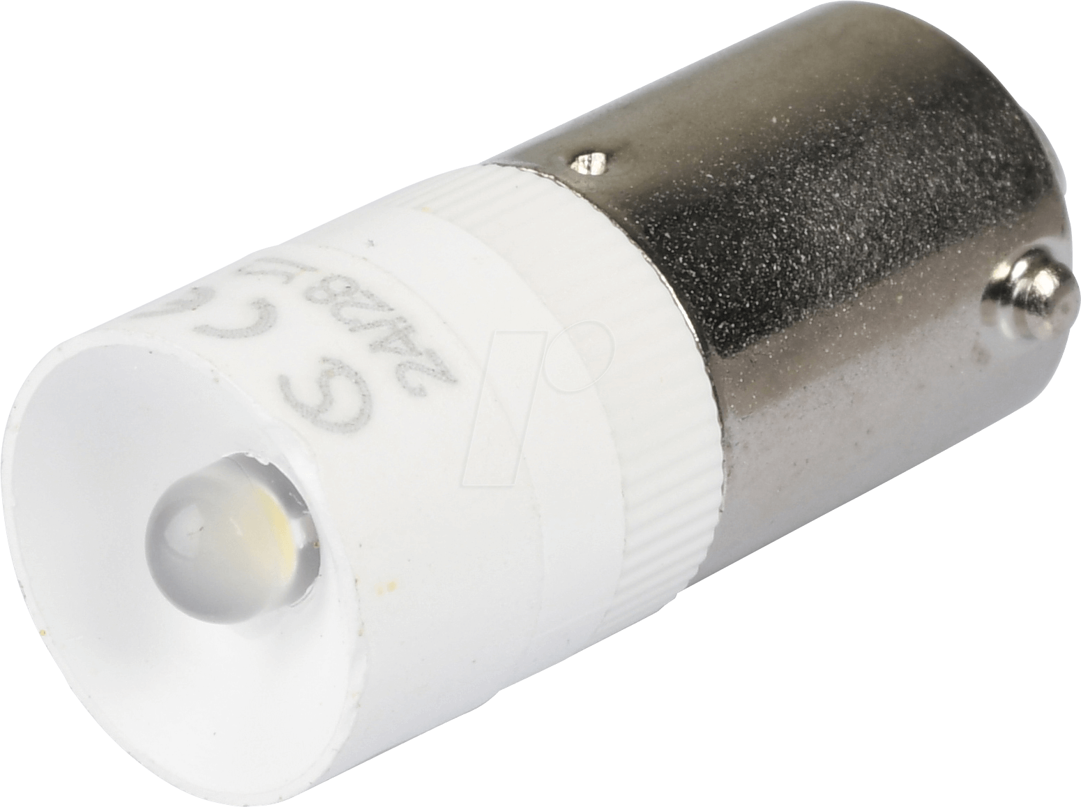 MEDB 2564 - Reflektor-LED, BA9s, weiß, 24 V, 2500 mcd, Ø10 mm, 50°
