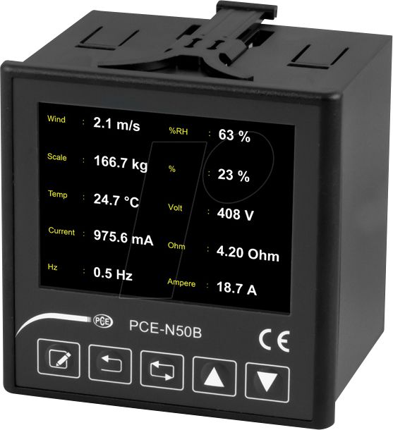 PCE N50B - Einbauanzeige PCE-N50B
