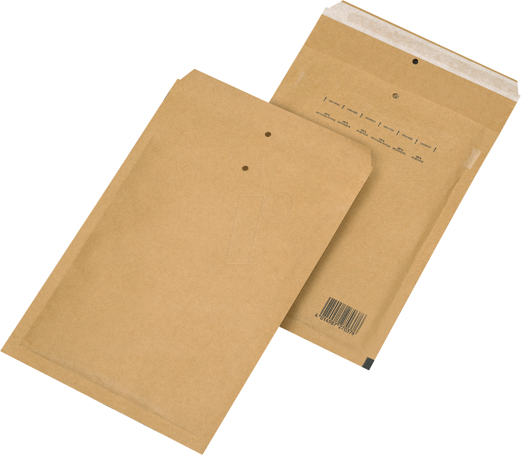 UMS 3560-100 - Luftpolstertaschen, Größe F16, braun