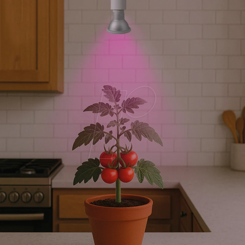 VENSO E501 031 - LED-Pflanzenlampe E27, 15 W, Cultrura, Grow Light Indoor Plants