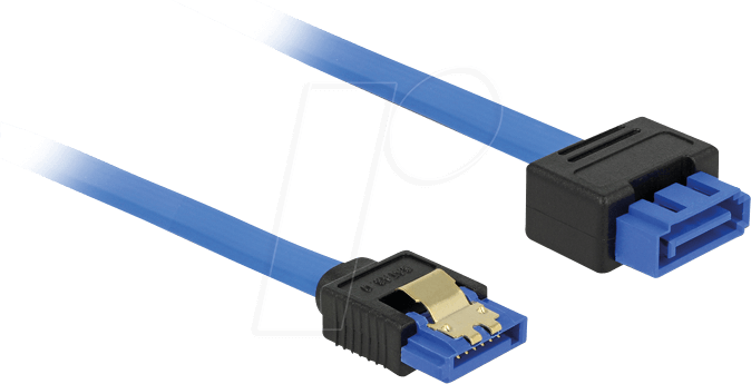 DELOCK 84972 - SATA 6 Gb/s Buchse gerade > SATA Stecker, gerade 30 cm blau