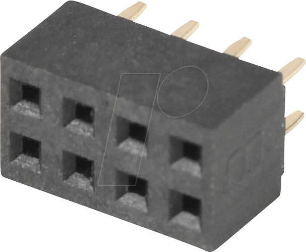 BKL 10120705 - Buchsenleiste 2,00mm 2x4 gerade