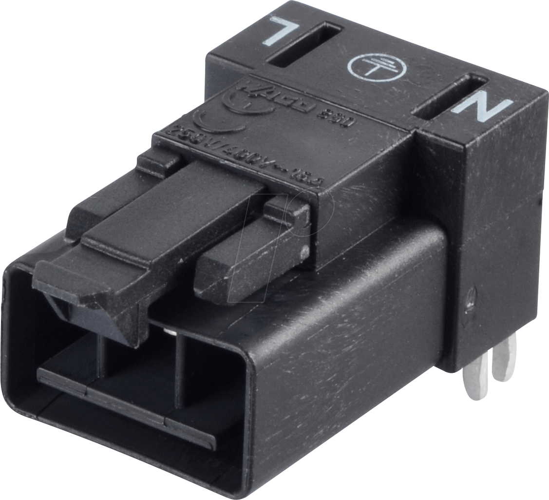 WAGO 890-813-011 - Mini PCB Stecker, für Leiterplatten, 3-pol, gew.