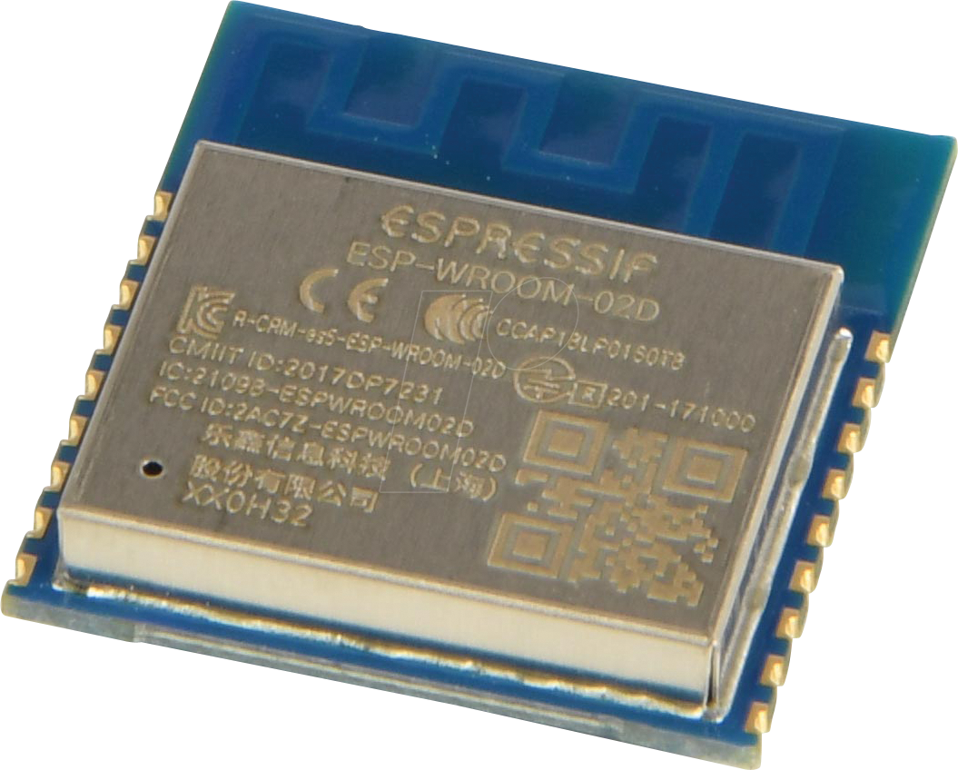 ESPWROOM02DN4 - WiFi-Modul 802.11 2,4-2,5GHz, 72,2Mb/s