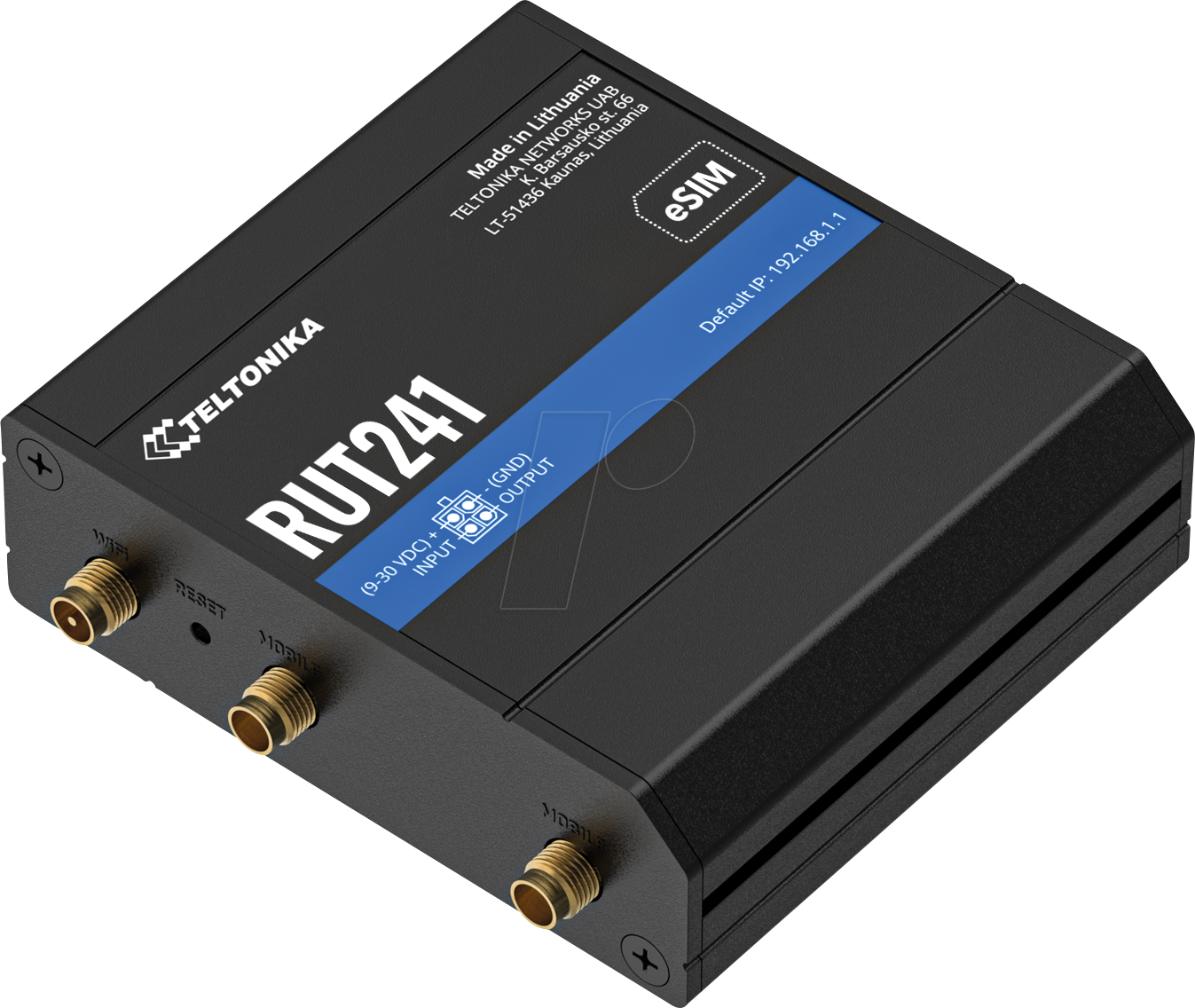 TEL RUT241 ESIM - Industrial LTE Router, eSIM, WLAN