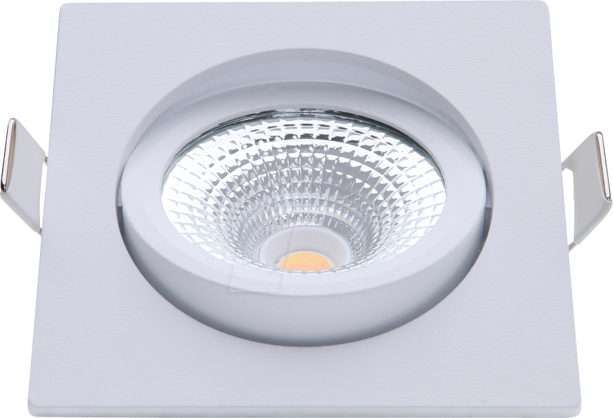 ECO-DIM 10025 - LED Einbaustrahler, dimmbar, 5 W, 450 lm, 2000-3000 K, weiß