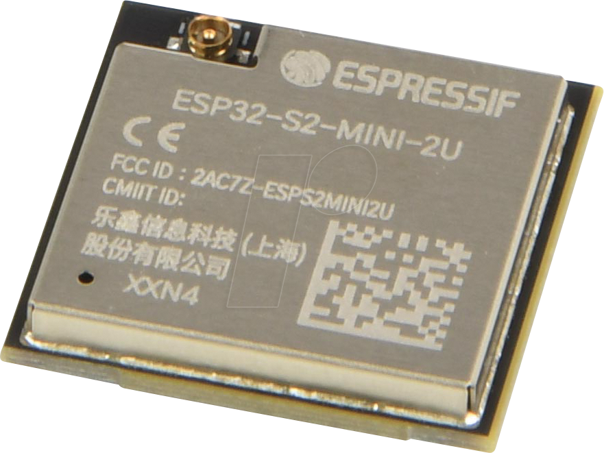 ESP32S2MINI2N4R2 - WiFi-Modul 802.11 2,4-2,5GHz, 150Mb/s