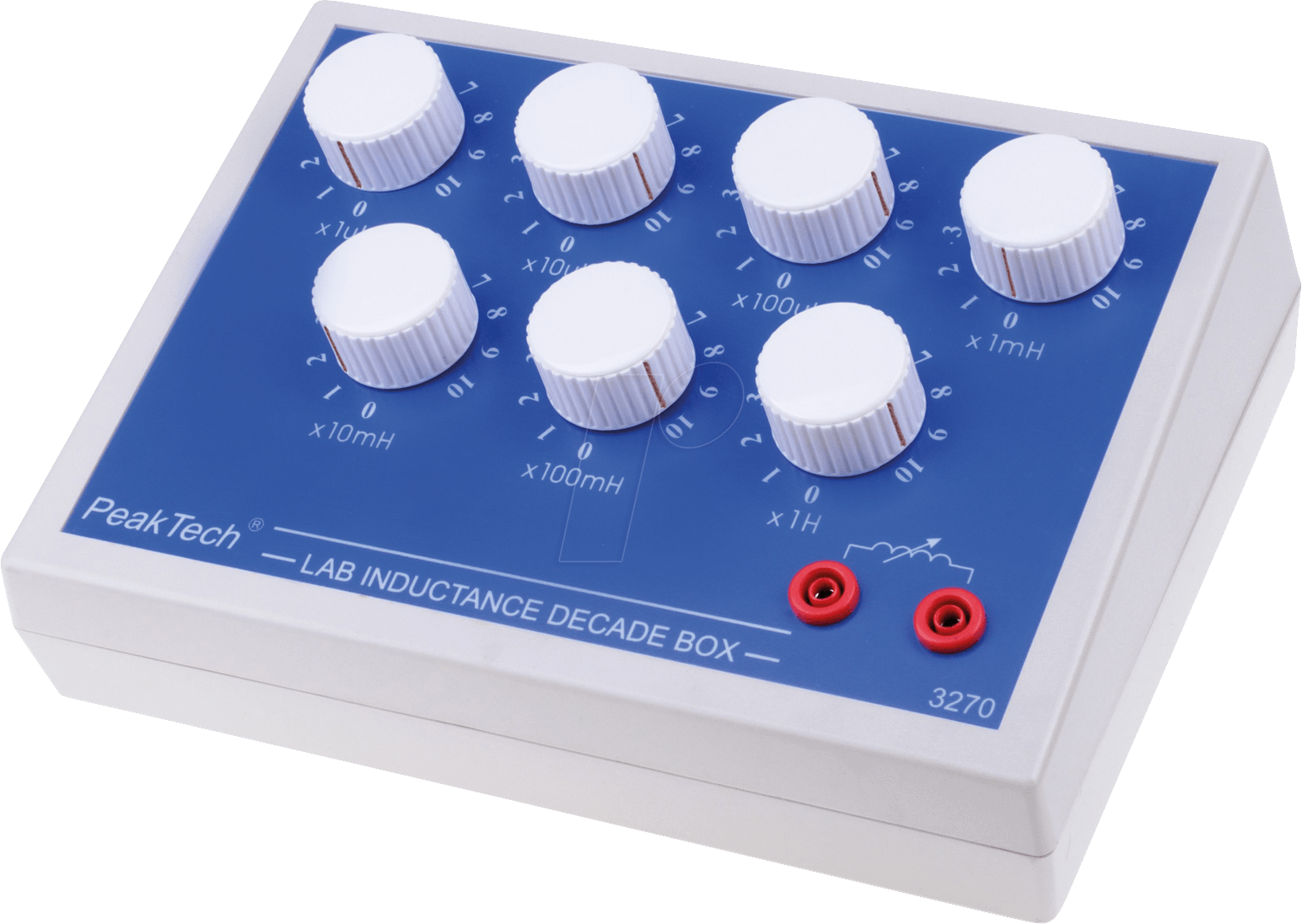 PEAKTECH 3270 - Induktivitätsdekade LAB Decade Box, 7-fach