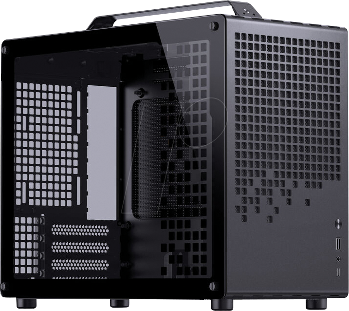 JNB 53689 - Jonsplus Z20 Micro-ATX Gehäuse, mit Tragegriff